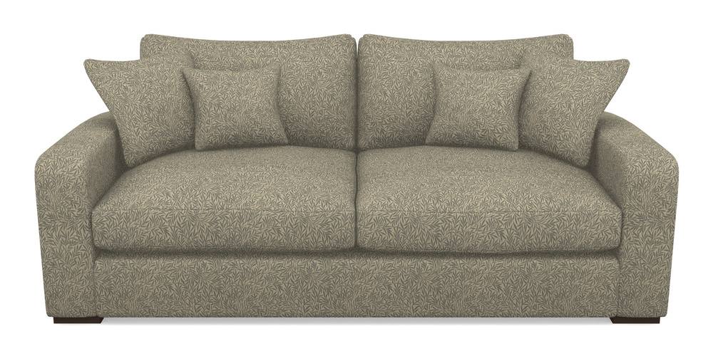 Product photograph of Stockbridge 3 Seater Sofa In V A Drawn From Nature Collection - Willow - Duck Egg from Sofas and Stuff Limited