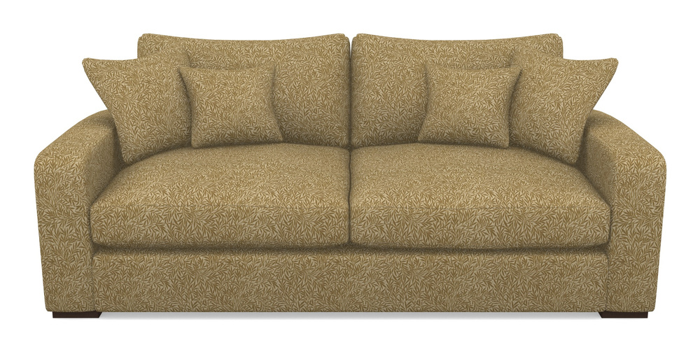 Product photograph of Stockbridge 3 Seater Sofa In V A Drawn From Nature Collection - Willow - Gold from Sofas and Stuff Limited