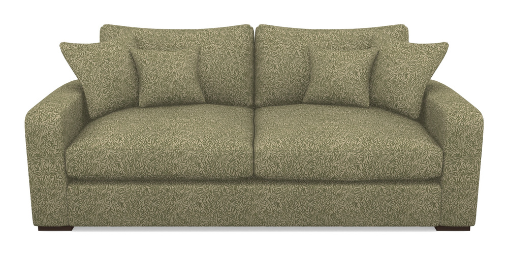 Product photograph of Stockbridge 3 Seater Sofa In V A Drawn From Nature Collection - Willow - Light Green from Sofas and Stuff Limited