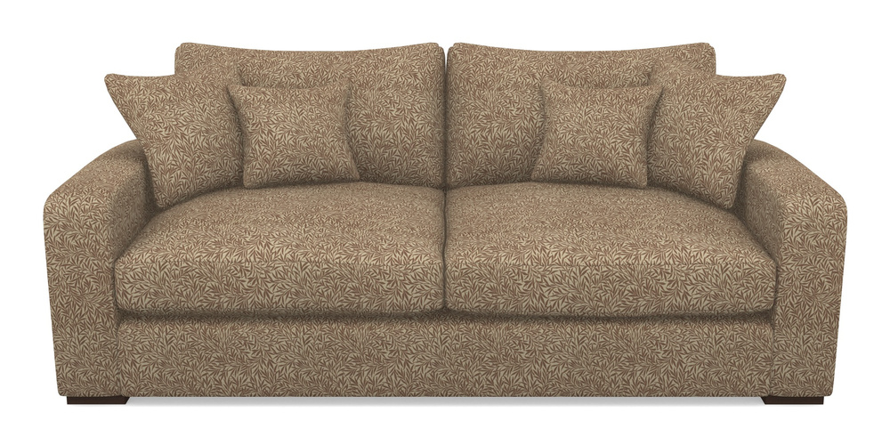 Product photograph of Stockbridge 3 Seater Sofa In V A Drawn From Nature Collection - Willow - Terracotta from Sofas and Stuff Limited