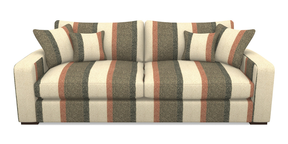 Product photograph of Stockbridge 4 Seater Sofa In Cloth 22 Weaves - Cedar Breaks - Jade from Sofas and Stuff Limited