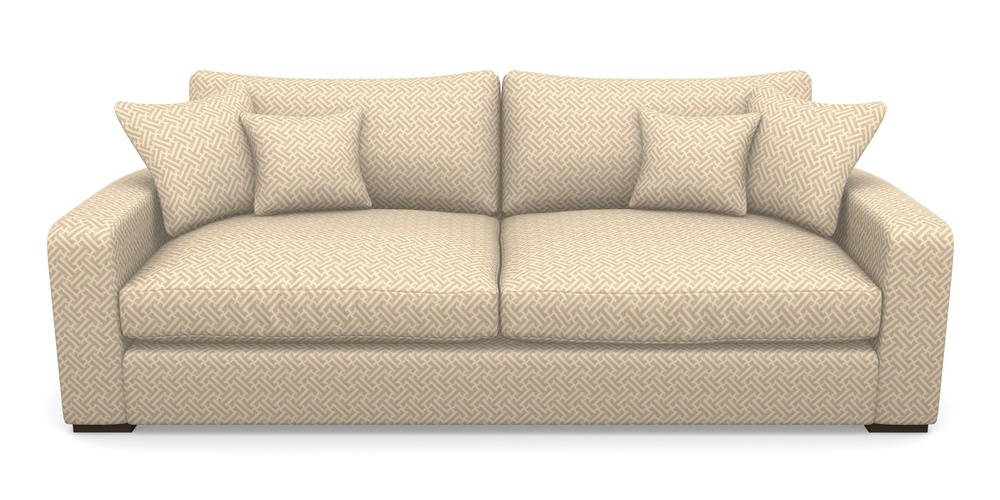 Product photograph of Stockbridge 4 Seater Sofa In Cloth 18 - Key - Lavender from Sofas and Stuff Limited