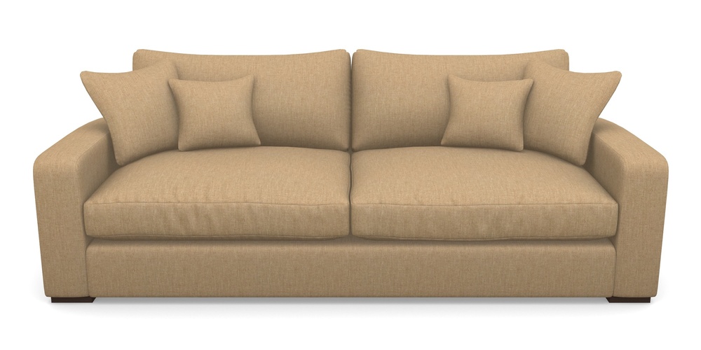 Product photograph of Stockbridge 4 Seater Sofa In Clever Cotton Mix - Bamboo from Sofas and Stuff Limited