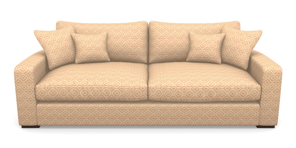 Product photograph of Stockbridge 4 Seater Sofa In Cloth 18 - Tile - Flamingo from Sofas and Stuff Limited