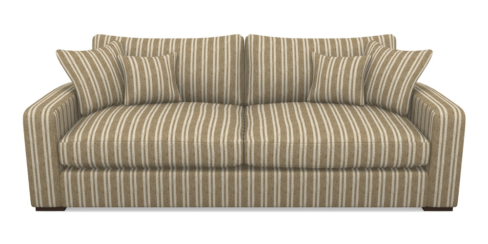 Product photograph of Stockbridge 4 Seater Sofa In Cloth 22 - Barcode - Fallen Leaf from Sofas and Stuff Limited