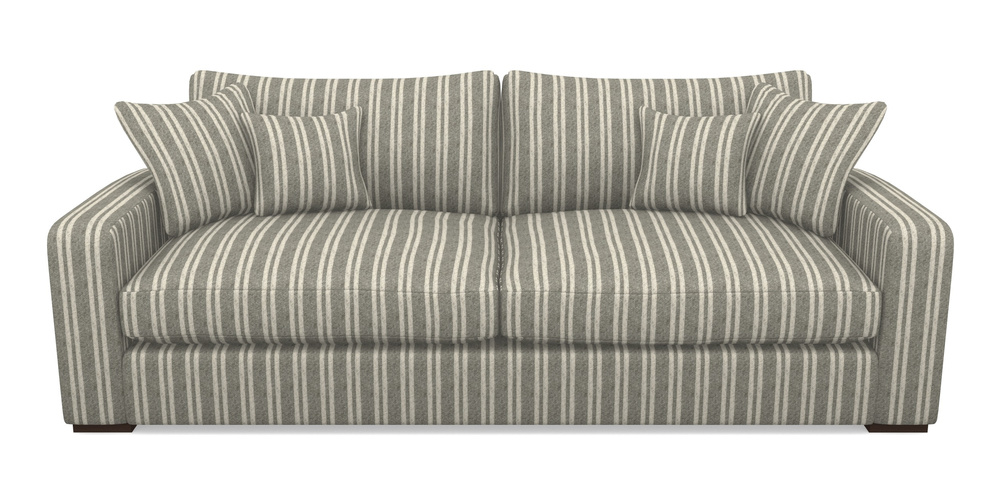 Product photograph of Stockbridge 4 Seater Sofa In Cloth 22 - Barcode - Seal from Sofas and Stuff Limited