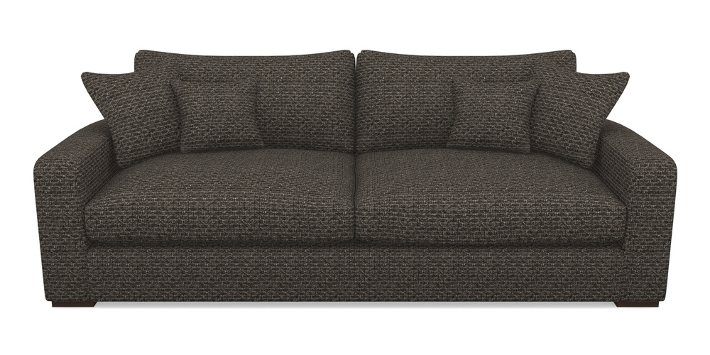 Product photograph of Stockbridge 4 Seater Sofa In Cloth 20 - Design 3 - Chestnut Weave from Sofas and Stuff Limited