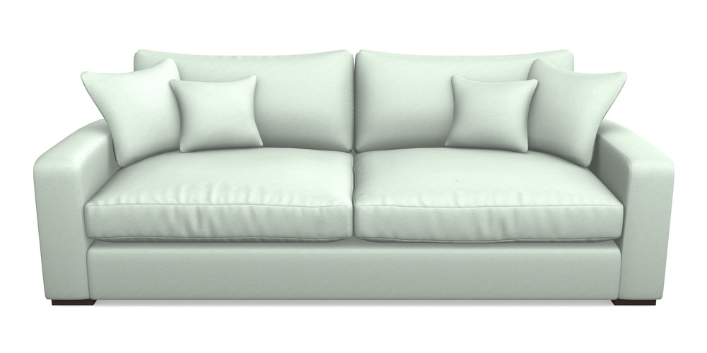 Product photograph of Stockbridge 4 Seater Sofa In Eco Washable Cotton - Feather from Sofas and Stuff Limited