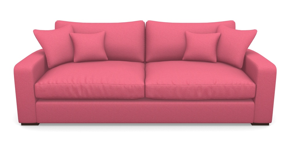 Product photograph of Stockbridge 4 Seater Sofa In Eco Washable Cotton - Orchid from Sofas and Stuff Limited