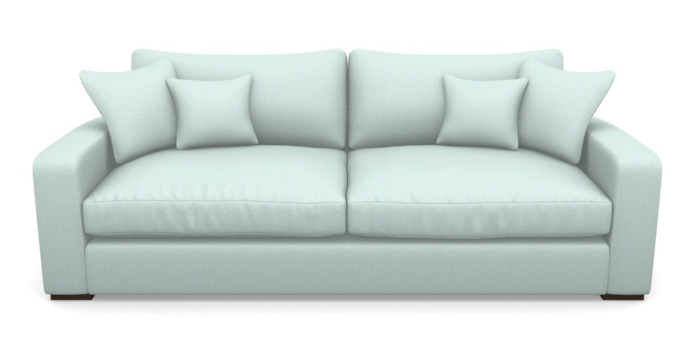 Product photograph of Stockbridge 4 Seater Sofa In Eco Washable Cotton - Water from Sofas and Stuff Limited