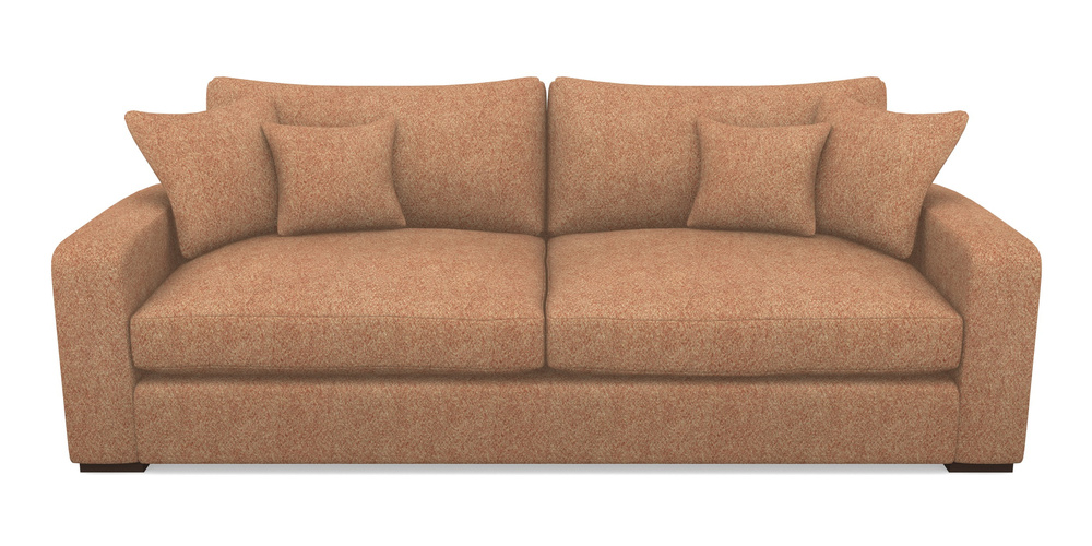 Product photograph of Stockbridge 4 Seater Sofa In Cloth 22 Weaves - Grand Teton - Amber from Sofas and Stuff Limited