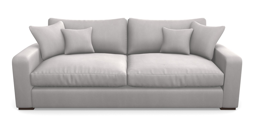 Product photograph of Stockbridge 4 Seater Sofa In House Clever Velvet - Mist from Sofas and Stuff Limited