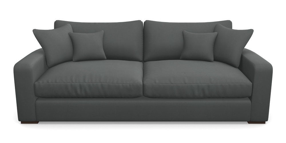 Product photograph of Stockbridge 4 Seater Sofa In House Clever Velvet - Slate from Sofas and Stuff Limited