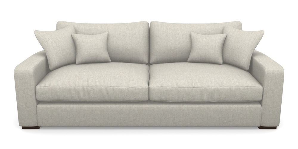 Product photograph of Stockbridge 4 Seater Sofa In House Plain - Clay from Sofas and Stuff Limited