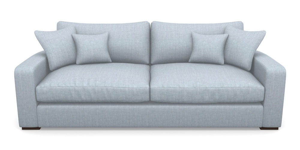 Product photograph of Stockbridge 4 Seater Sofa In House Plain - Sky from Sofas and Stuff Limited