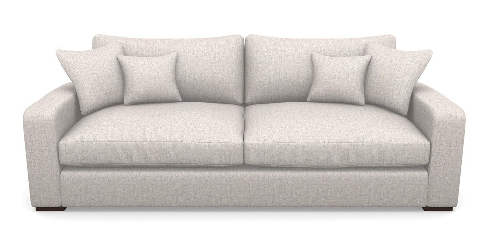 Product photograph of Stockbridge 4 Seater Sofa In House Wool - Pebble from Sofas and Stuff Limited