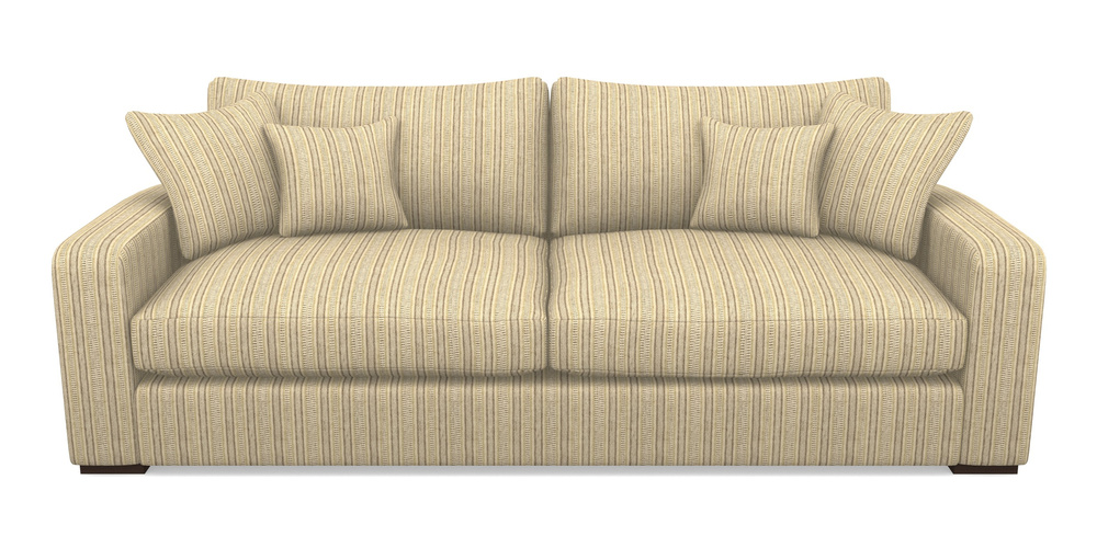 Product photograph of Stockbridge 4 Seater Sofa In Cloth 22 Weaves - North Cascades - Jade from Sofas and Stuff Limited