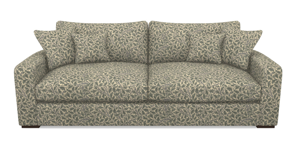 Product photograph of Stockbridge 4 Seater Sofa In V A Drawn From Nature Collection - Oak Tree - Duck Egg from Sofas and Stuff Limited