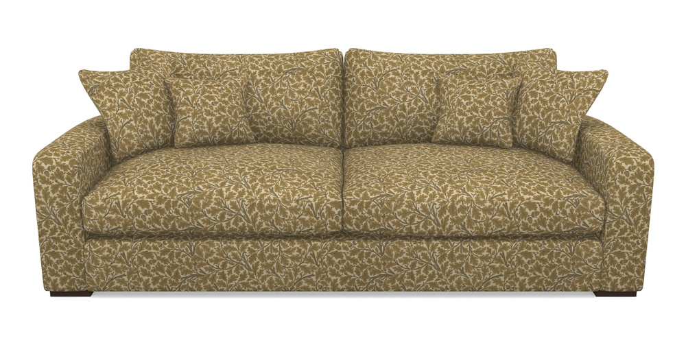 Product photograph of Stockbridge 4 Seater Sofa In V A Drawn From Nature Collection - Oak Tree - Gold from Sofas and Stuff Limited