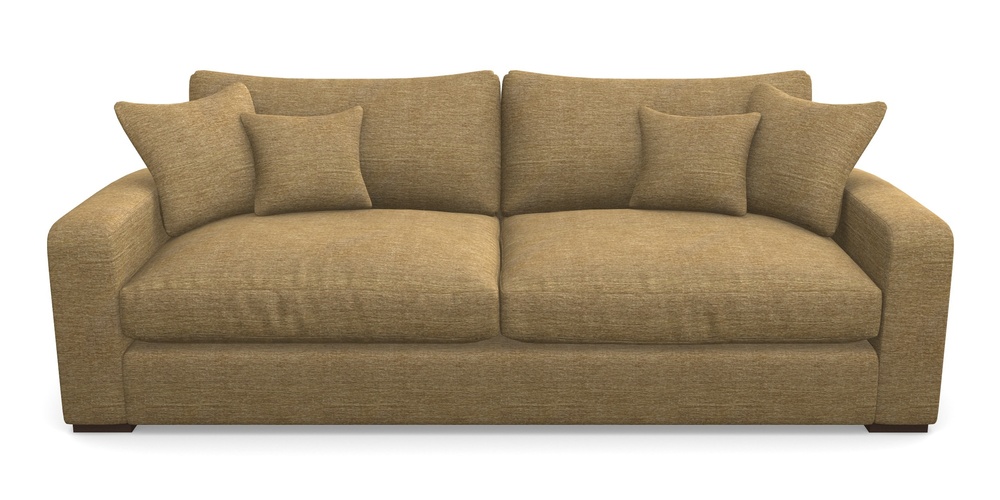 Product photograph of Stockbridge 4 Seater Sofa In Textured Velvet - Balsa from Sofas and Stuff Limited