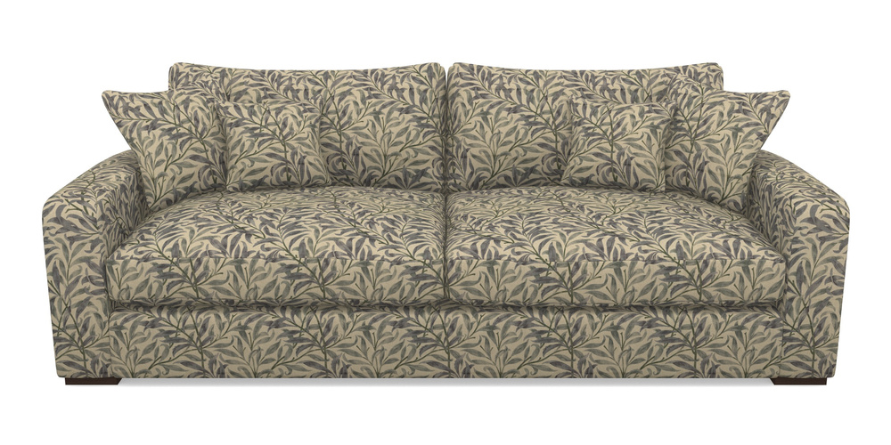 Product photograph of Stockbridge 4 Seater Sofa In V A Drawn From Nature - Willow Bough Large - Duck Egg from Sofas and Stuff Limited