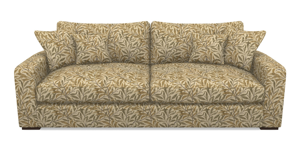 Product photograph of Stockbridge 4 Seater Sofa In V A Drawn From Nature - Willow Bough Large - Gold from Sofas and Stuff Limited