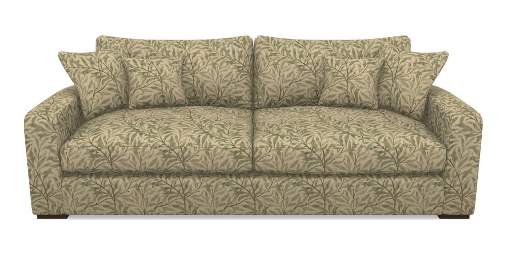 Product photograph of Stockbridge 4 Seater Sofa In V A Drawn From Nature - Willow Bough Large - Light Green from Sofas and Stuff Limited