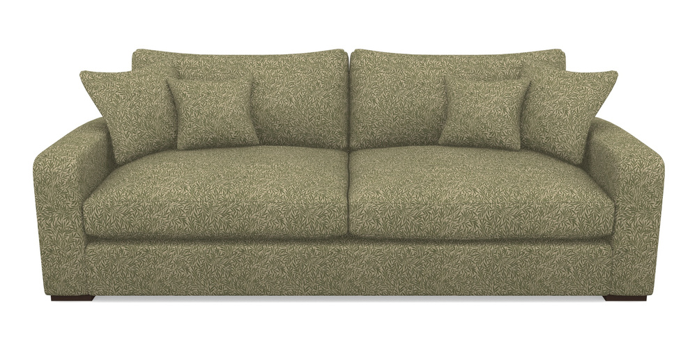 Product photograph of Stockbridge 4 Seater Sofa In V A Drawn From Nature Collection - Willow - Light Green from Sofas and Stuff Limited