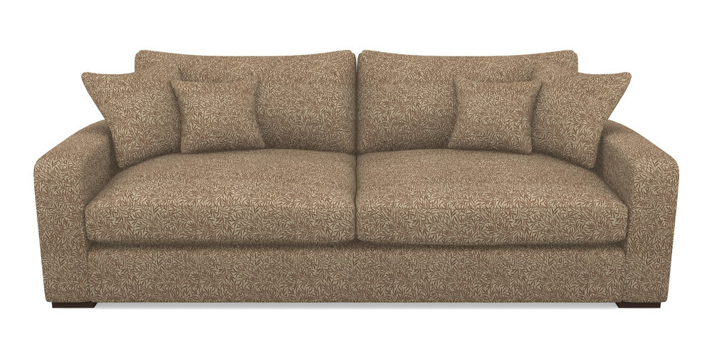 Product photograph of Stockbridge 4 Seater Sofa In V A Drawn From Nature Collection - Willow - Terracotta from Sofas and Stuff Limited