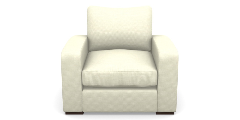 Product photograph of Stockbridge Chair In Basket Weave - Cream from Sofas and Stuff Limited