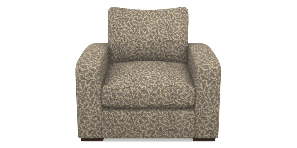 Product photograph of Stockbridge Chair In V A Drawn From Nature Collection - Oak Tree - Grey from Sofas and Stuff Limited