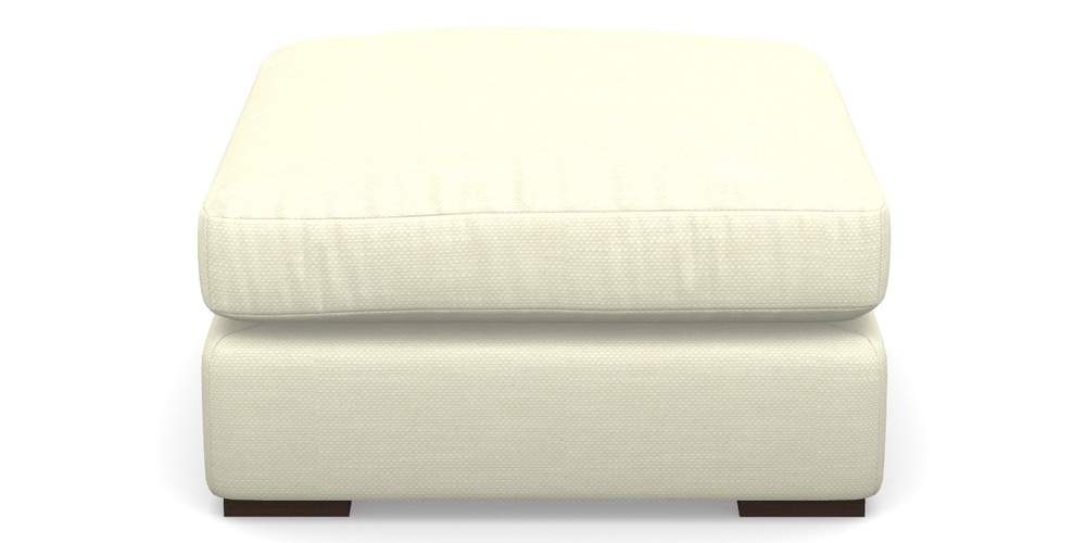 Product photograph of Stockbridge Combi Footstool In Basket Weave - Cream from Sofas and Stuff Limited