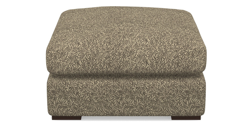 Product photograph of Stockbridge Combi Footstool In V A Drawn From Nature Collection - Willow - Brown from Sofas and Stuff Limited