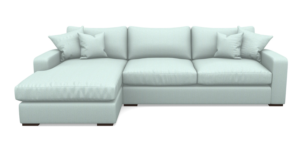 Product photograph of Stockbridge Chaise Lhf In Eco Washable Cotton - Water from Sofas and Stuff Limited