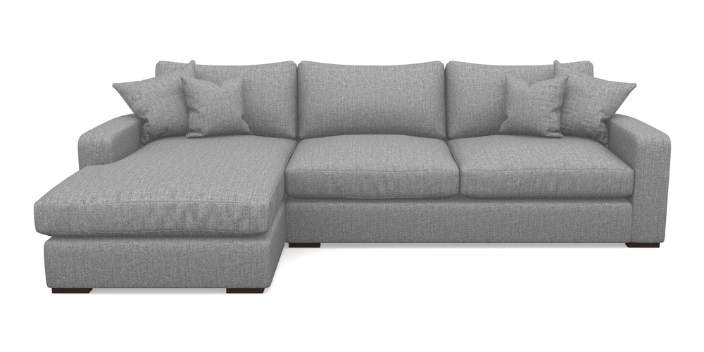 Product photograph of Stockbridge Chaise Lhf In House Plain - Nickel from Sofas and Stuff Limited