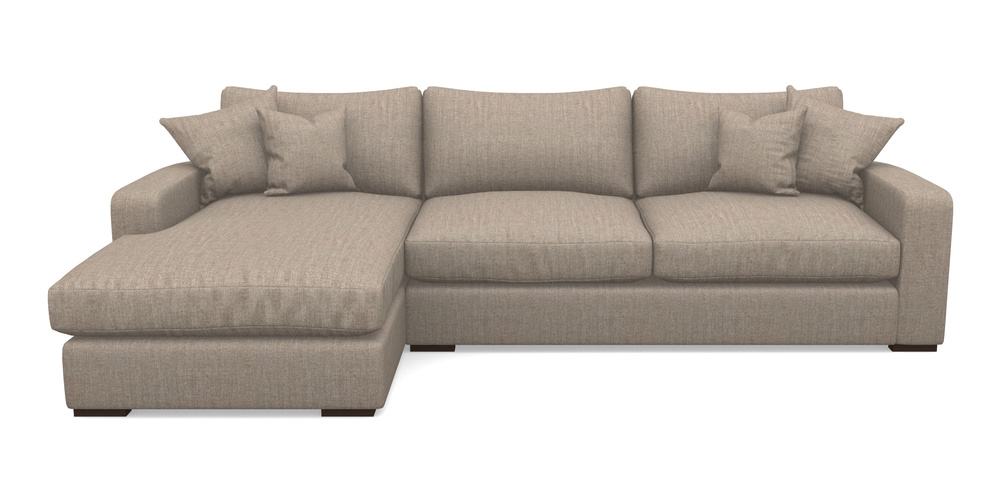 Product photograph of Stockbridge Chaise Lhf In House Plain - Nutmeg from Sofas and Stuff Limited