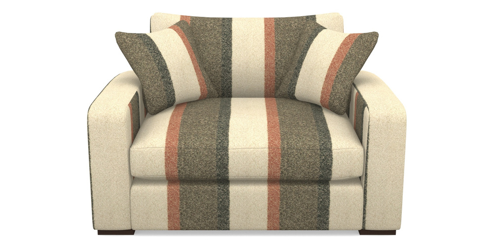 Product photograph of Stockbridge Snuggler In Cloth 22 Weaves - Cedar Breaks - Jade from Sofas and Stuff Limited