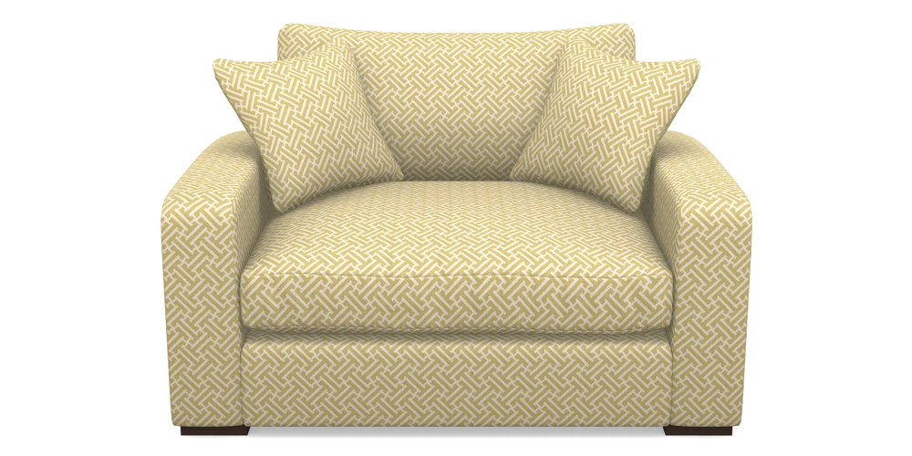 Product photograph of Stockbridge Snuggler In Cloth 18 - Key - Summer from Sofas and Stuff Limited