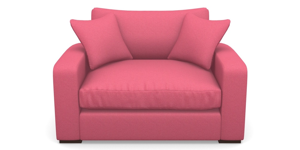 Product photograph of Stockbridge Snuggler In Eco Washable Cotton - Orchid from Sofas and Stuff Limited