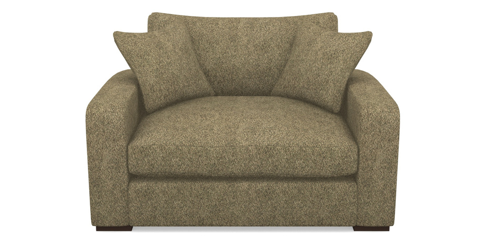 Product photograph of Stockbridge Snuggler In Cloth 22 Weaves - Grand Teton - Jade from Sofas and Stuff Limited