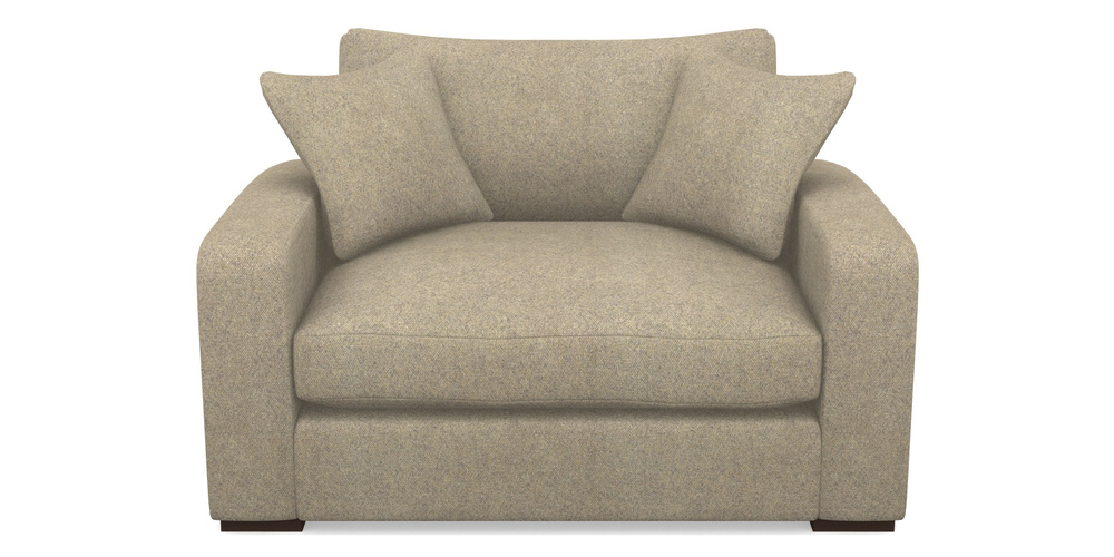 Product photograph of Stockbridge Snuggler In Cloth 22 Weaves - Grand Teton - Quartz from Sofas and Stuff Limited