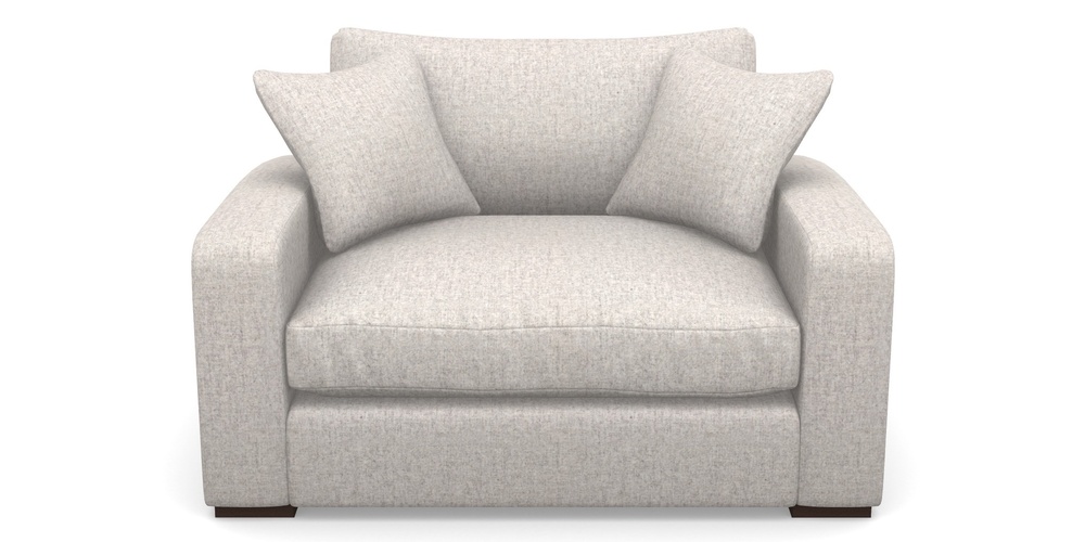 Product photograph of Stockbridge Snuggler In House Wool - Pebble from Sofas and Stuff Limited