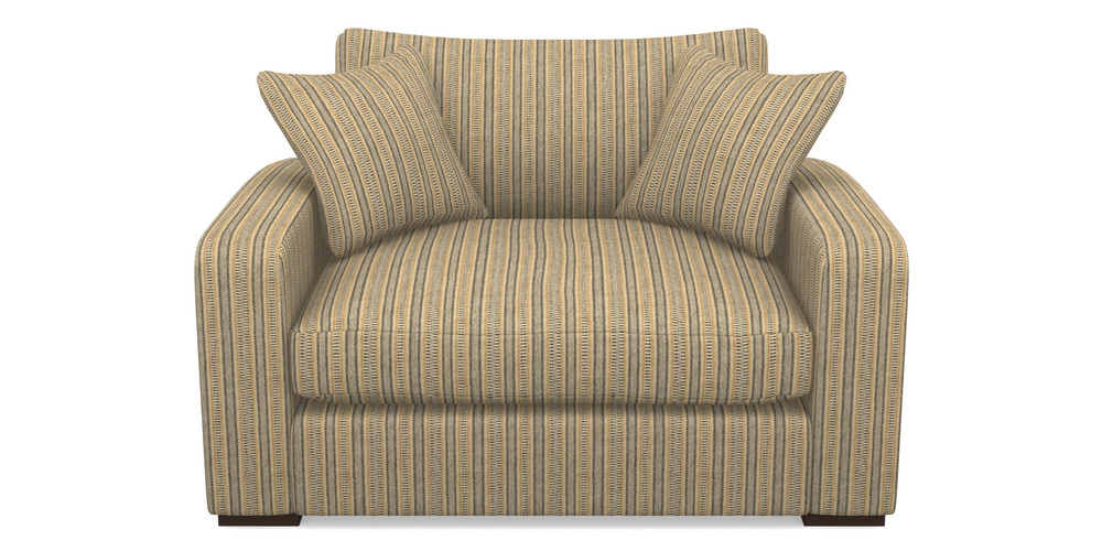 Product photograph of Stockbridge Snuggler In Cloth 22 Weaves - North Cascades - Amber from Sofas and Stuff Limited