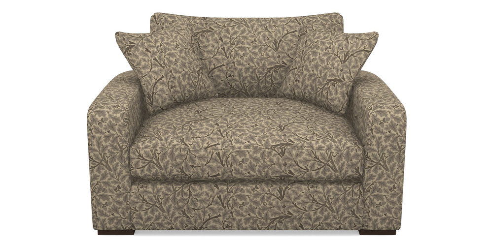 Product photograph of Stockbridge Snuggler In V A Drawn From Nature Collection - Oak Tree - Brown from Sofas and Stuff Limited