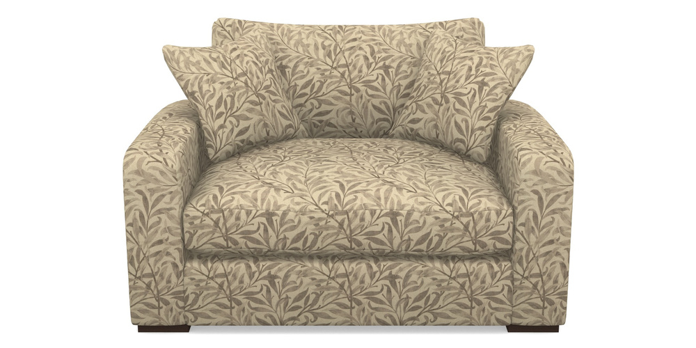 Product photograph of Stockbridge Snuggler In V A Drawn From Nature - Willow Bough Large - Natural from Sofas and Stuff Limited