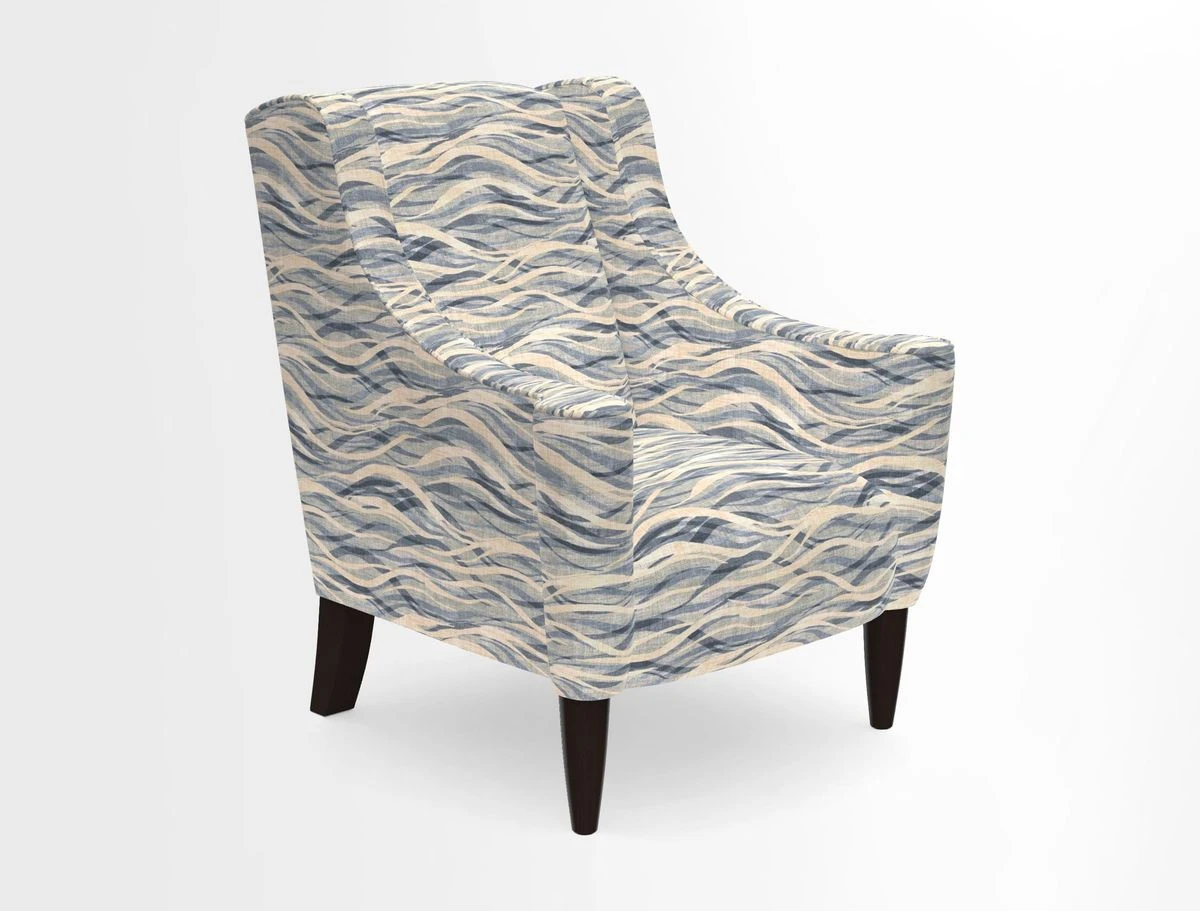 Sennen Chair in Harris Tweed Huntsman Check Mountain Bracken