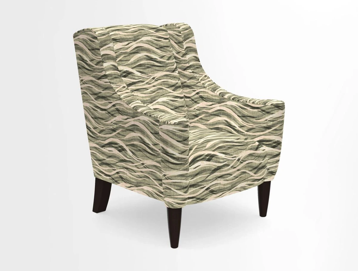 Sennen Chair in Harris Tweed Huntsman Check Mountain Bracken