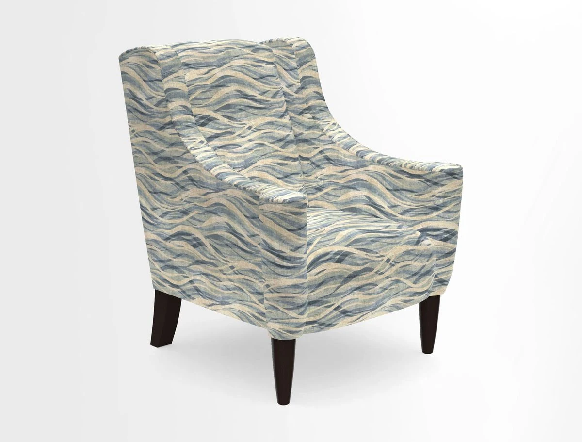Sennen Chair in Harris Tweed Huntsman Check Mountain Bracken