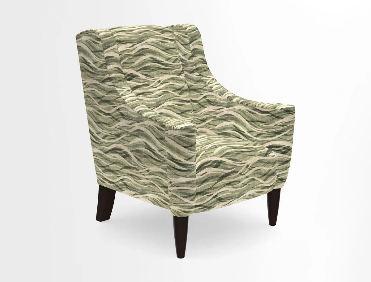 Sennen Chair in Harris Tweed Huntsman Check Mountain Bracken
