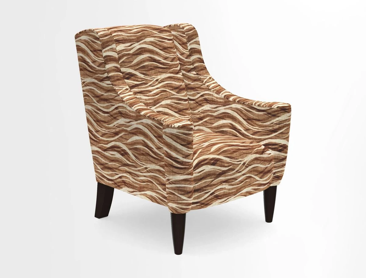Sennen Chair in Harris Tweed Huntsman Check Mountain Bracken